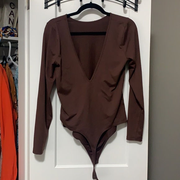 Soft A&F Collection Long Sleeve Seamless Bodysuit - Picture 2 of 3